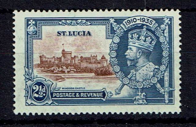 Image of St Lucia SG 111g UMM British Commonwealth Stamp